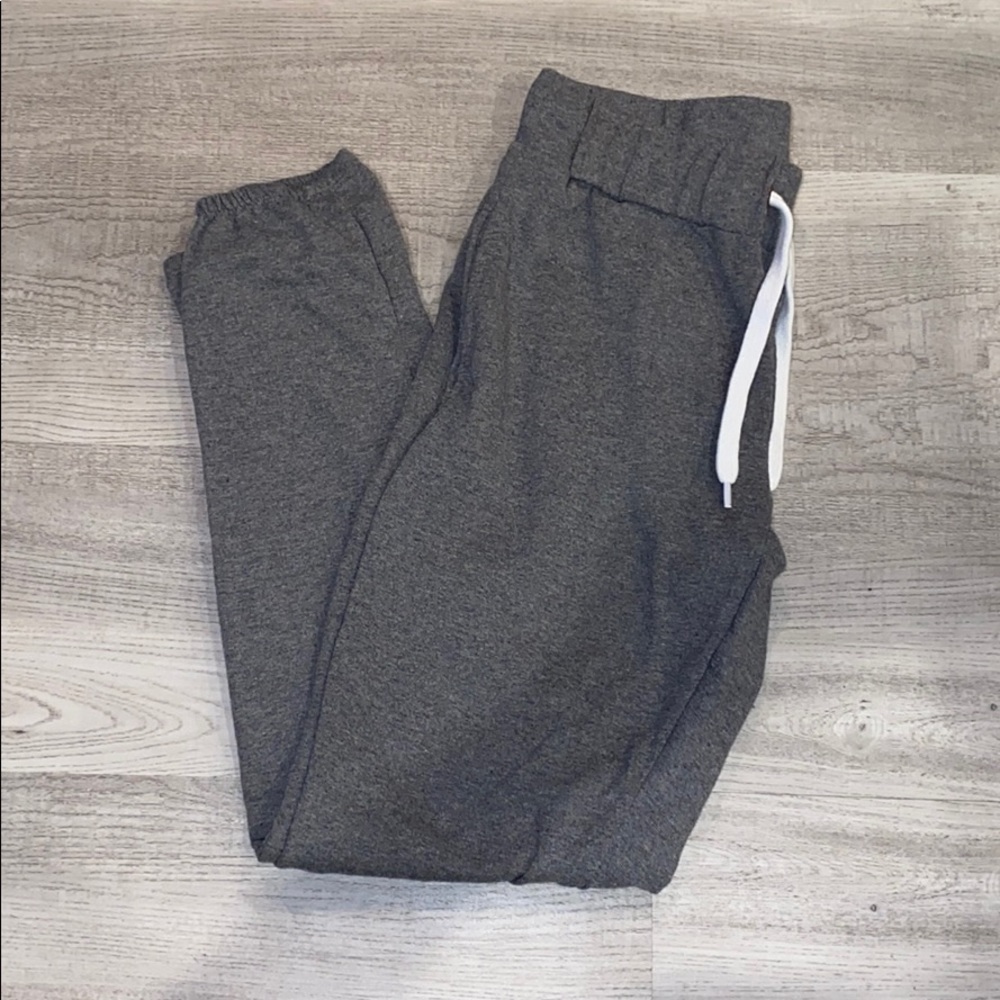 NWOT Dark Grey Drawstring Joggers